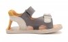 D.D.STEP G076-51334A Dark Grey sandałki chłopięce na rzepy