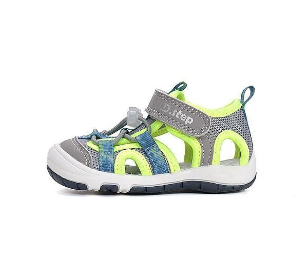 Sandałki sportowe do wody D.D.STEP G065-61599M DOVE GREY na rzep