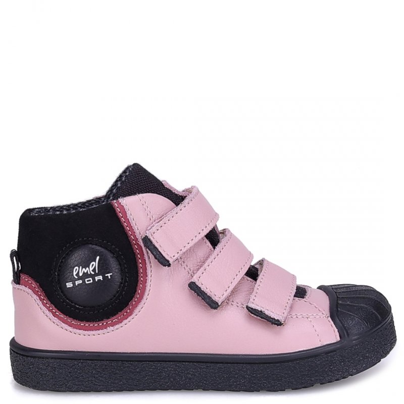 EMEL EX2813-4 Trzewiki dziewczęce na rzepy