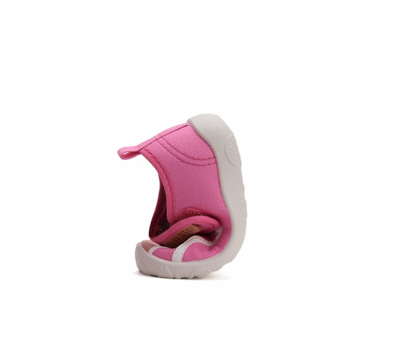 Tenisówki kapcie D.D.STEP BAREFOOT C086-51380AM Dark Pink na rzep