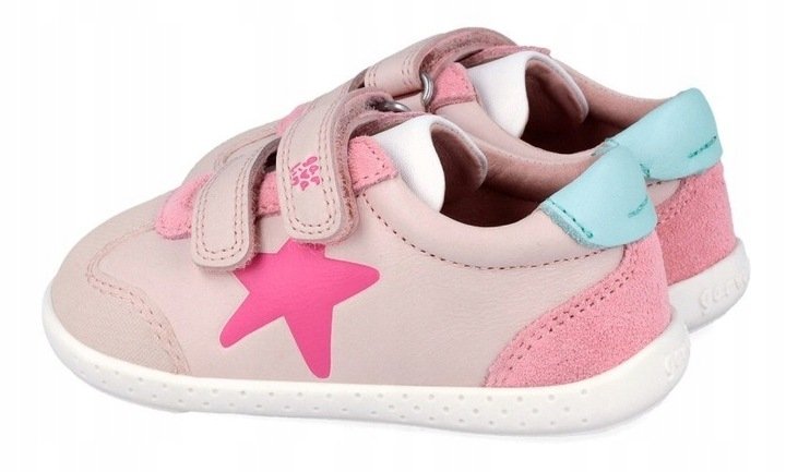 GARVALIN 262320-D779 COTTON kapcie barefoot na rzepy