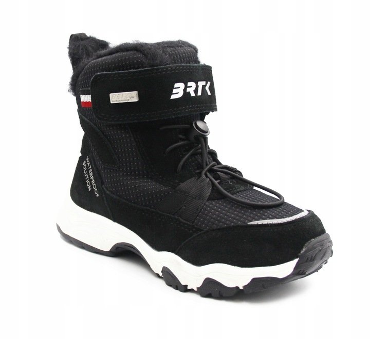 Trzewiki chłopięce BARTEK 8630781 czarne na rzep