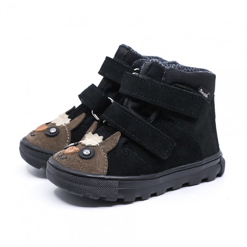  MRUGAŁA ANDY 6280/4-99  alpaca black TE-POR na rzepy