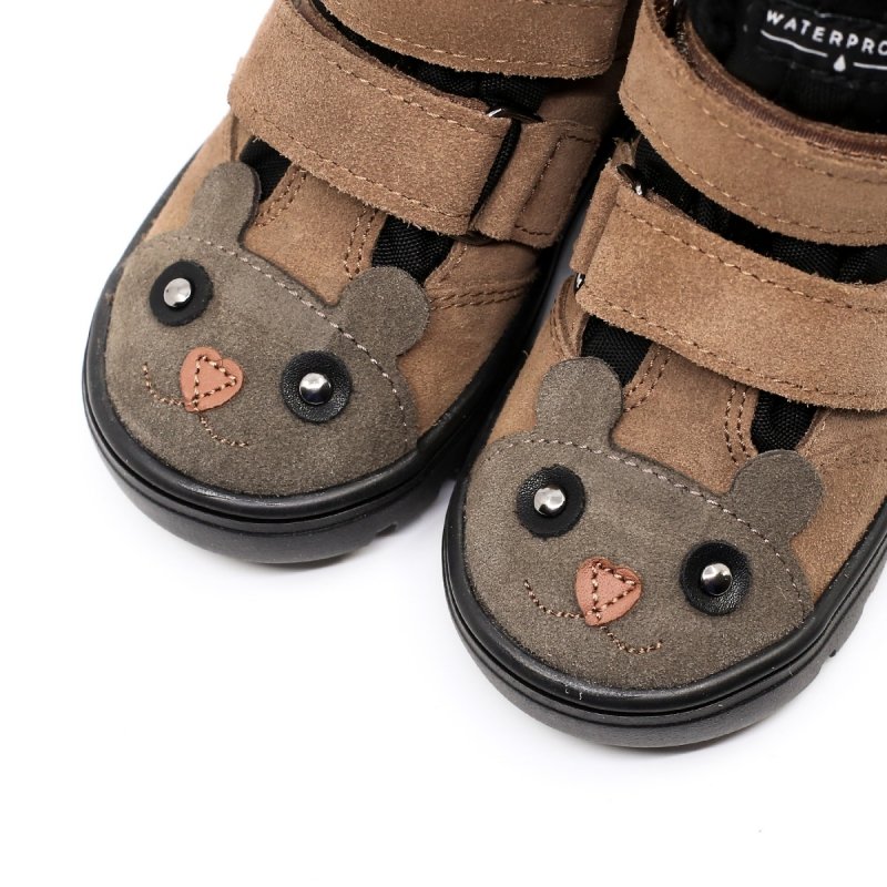 MRUGAŁA MALI 7151/5-38 bear karmel TE-POR na rzepy