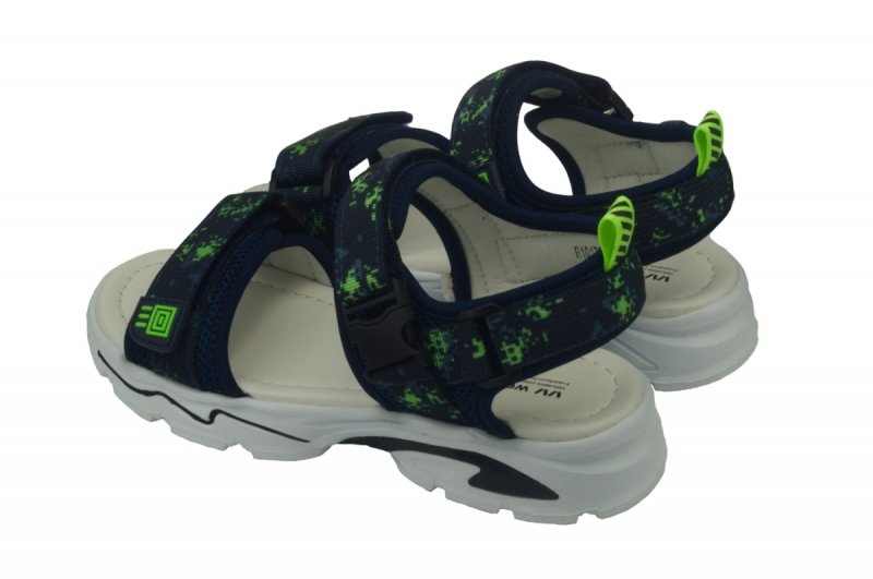 WEESTEP R101761071 BL BLUE granatowe sandałki chłopięce