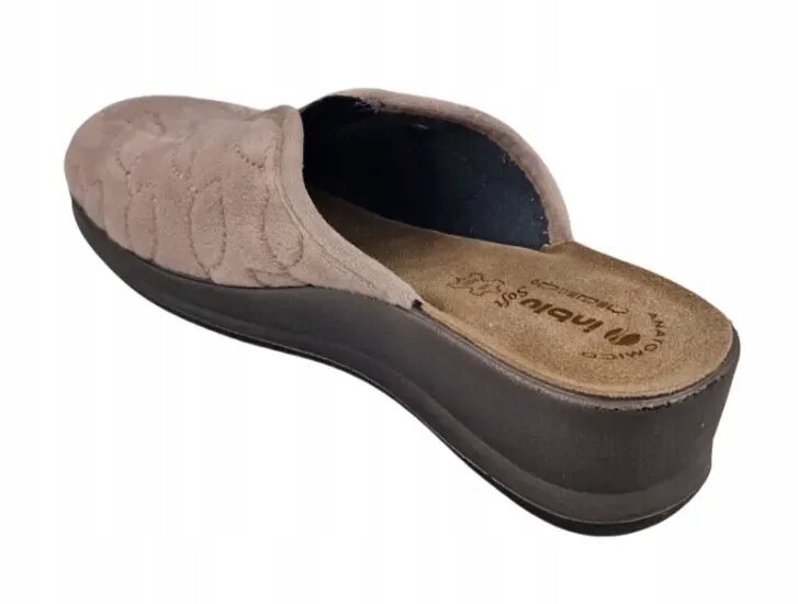 Inblu GI-24 SOFT kapcie damskie domowe beżowe