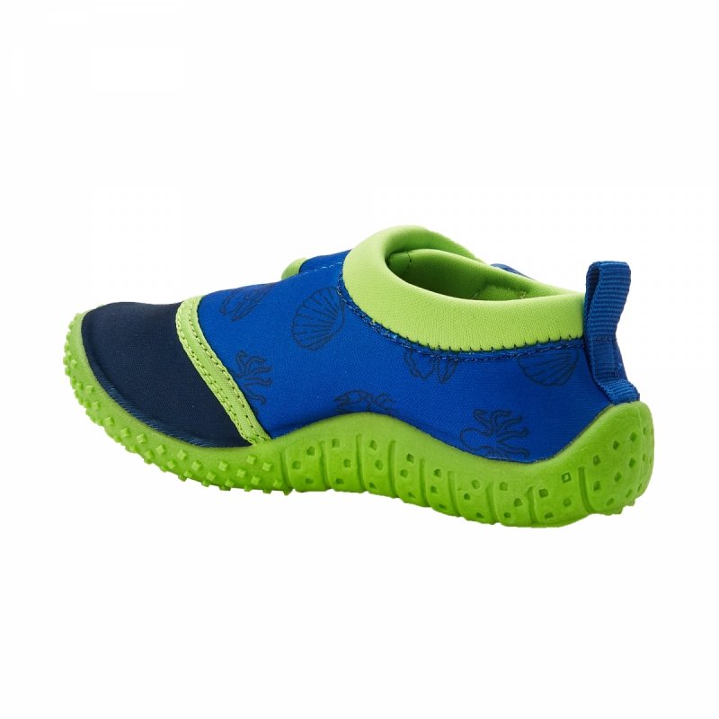 ProWater PRO-26-48-100B Buty do wody antypoślizgowe granat/zieleń na rzep
