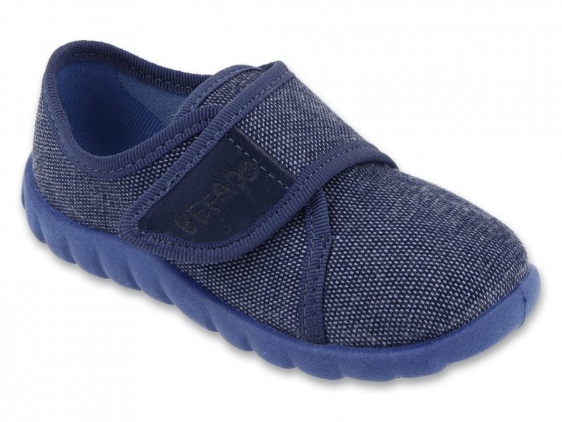 Befado 457P004 kapcie FLEXI chłopięce na rzep