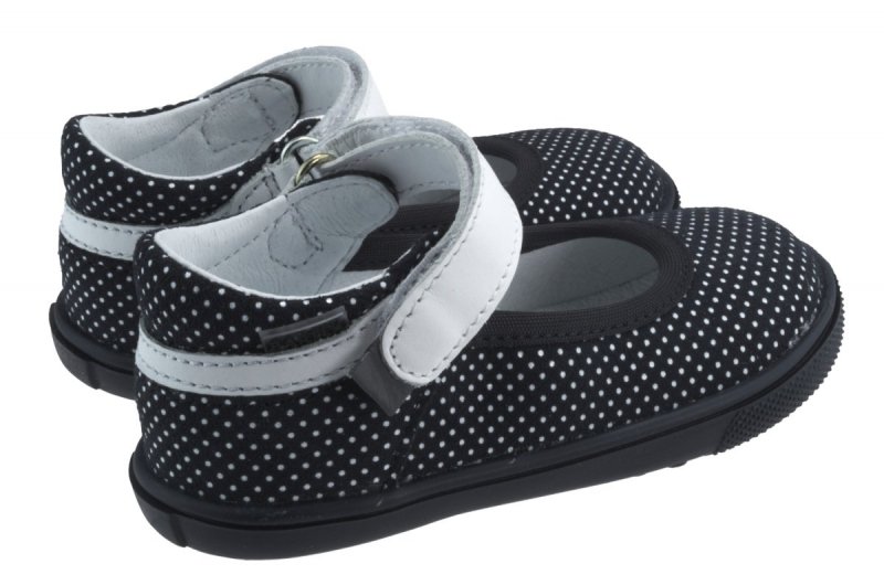 Baleriny Bartek 71831-FOW OCEAN kropeczki rzep