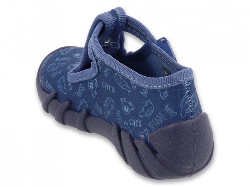 Befado 110P516N SPEDDY kapcie chłopięce zapinki