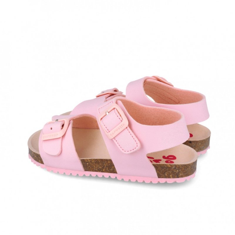 Sandałki GARVALIN 252473-B032 ROSA różowe na rzep