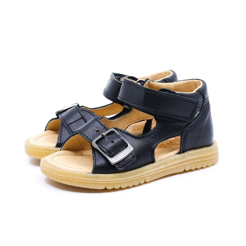 Sandały Mrugała ROMA 1104/4-90 Black na rzep