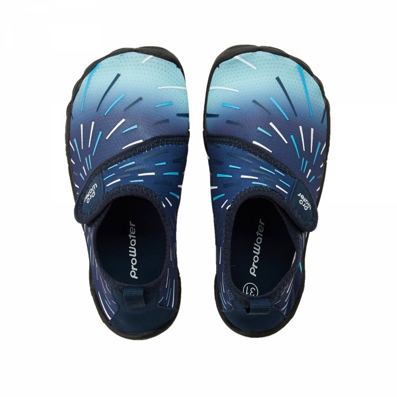 ProWater PRO-26-48-102K Buty do wody antypoślizgowe granatowe na rzep