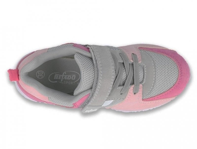 Befado 516X071 buty sportowe różowe na rzep