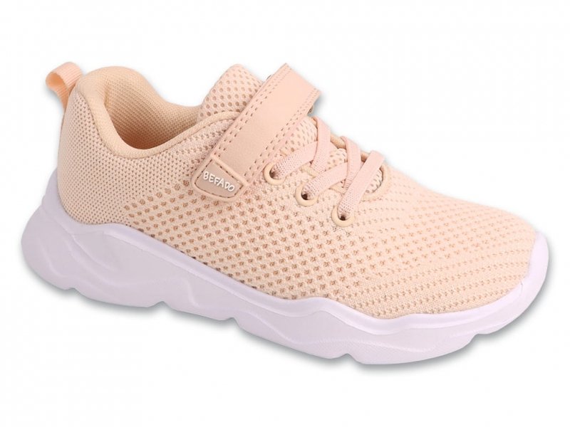 Befado 516P413 MODERN CLASSIC buty sportowe RÓŻOWE na rzep