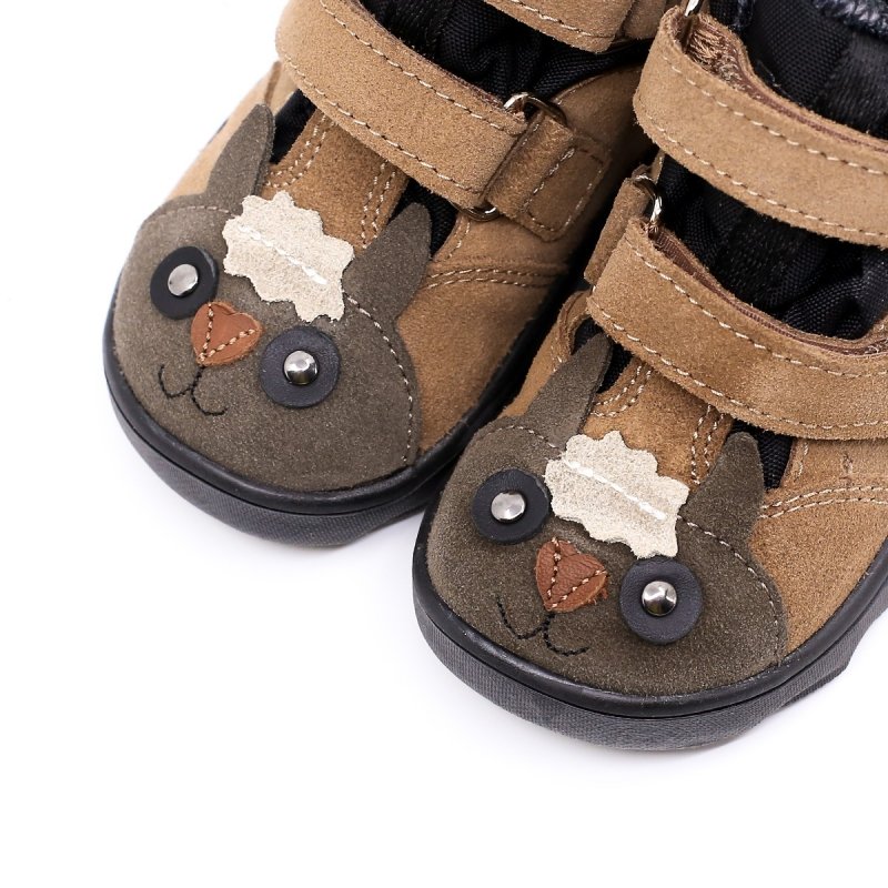 MRUGAŁA NEKO 6324/5-30 BAREFOOT alpaca karmel TE-POR na rzepy