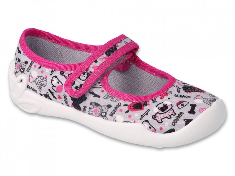 Befado 114Y521 BLANCA balerinki dziewczęce SOFT-B