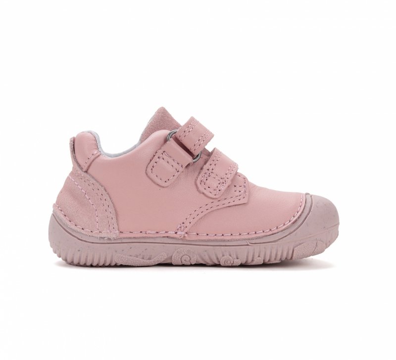 Trzewiki D.D.STEP BAREFOOT S073-51761C PINK na rzepy