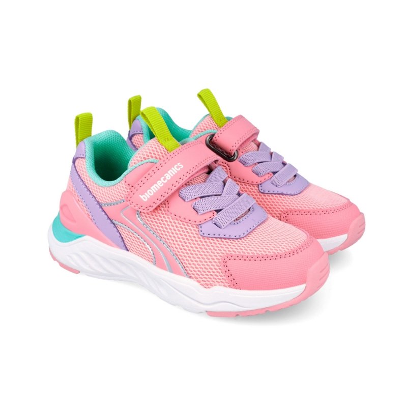 BIOMECANICS 262273-E032 ROSA buty sportowe na rzepy
