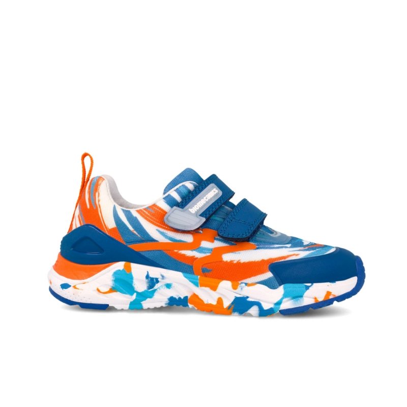 BIOMECANICS 262271-A090 AZUL ELECTRICO buty sportowe na rzepy