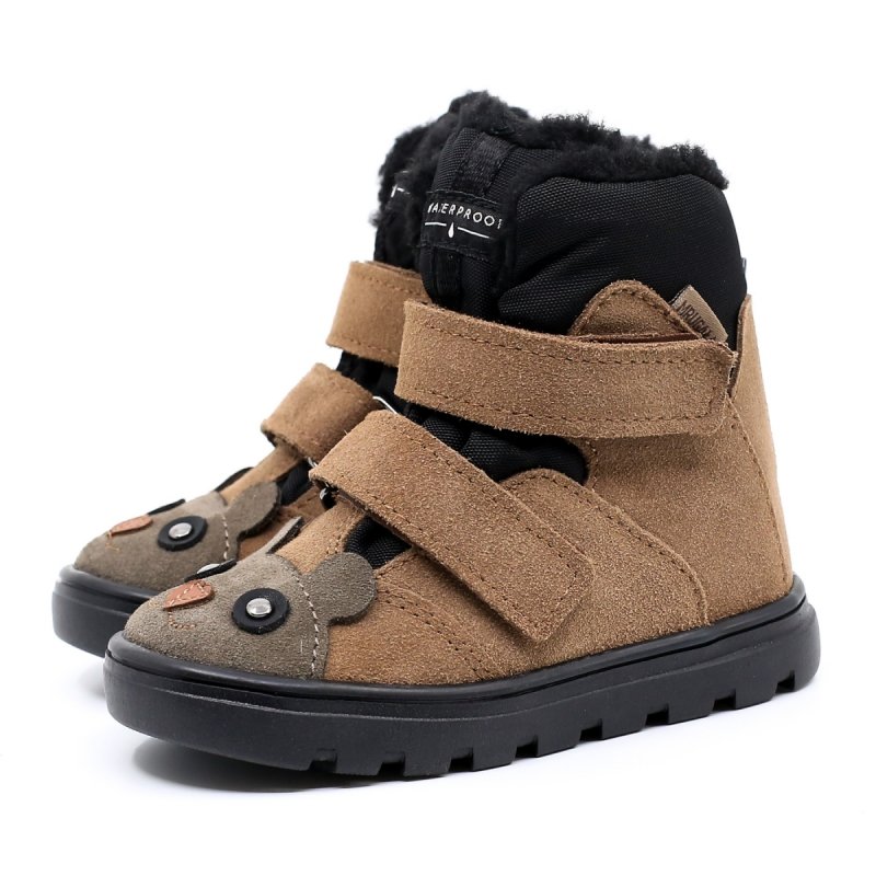 MRUGAŁA MALI 7251/5-38 bear karmel TE-POR na rzepy