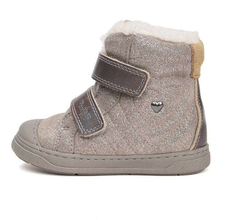 Trzewiki D.D.STEP PONTE DA07-5-2475AL Grey na rzepy