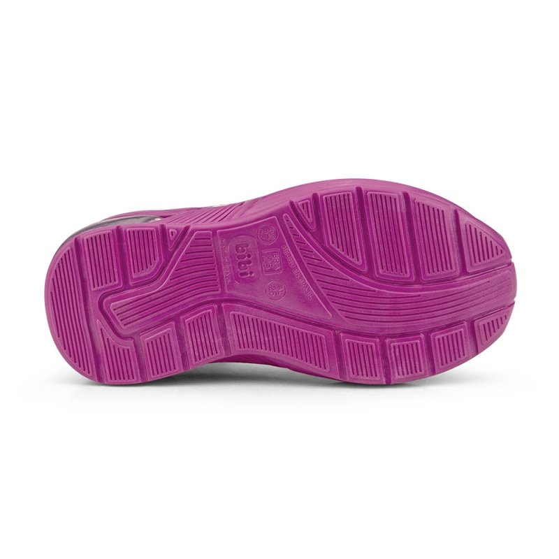 BIBI 1132087 buty sportowe wkładane różowe jednorożec