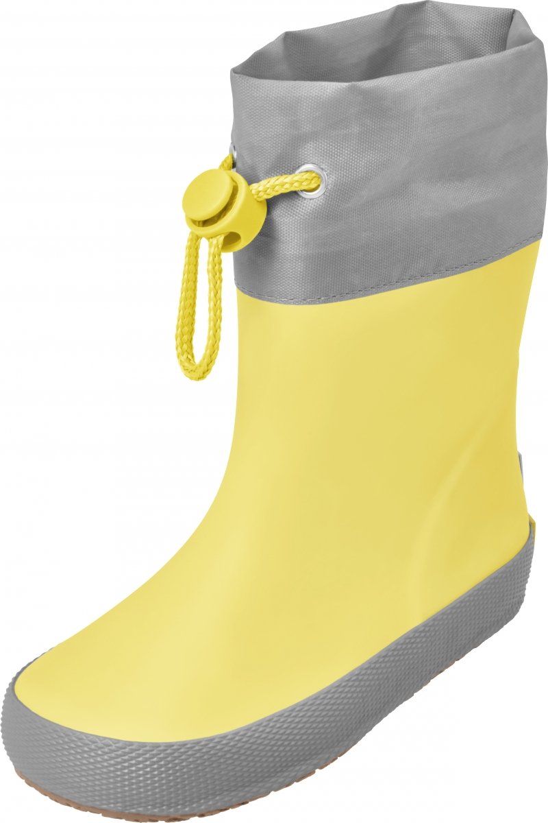 PLAYSHOES 180501 żółte GUMIACZKI KALOSZE BAREFOOT