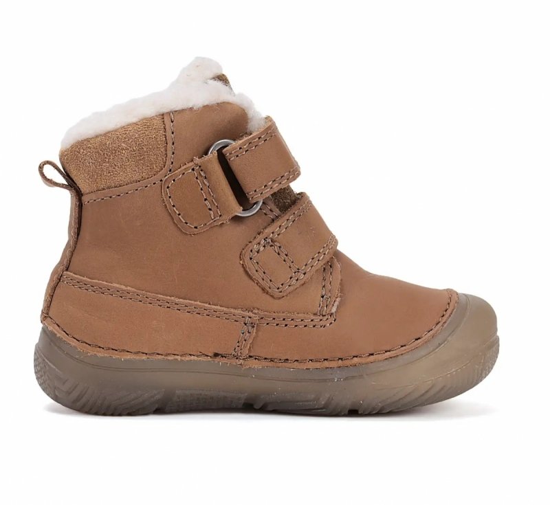 Trzewiki D.D.STEP W082-52314AM Chocolate na rzepy