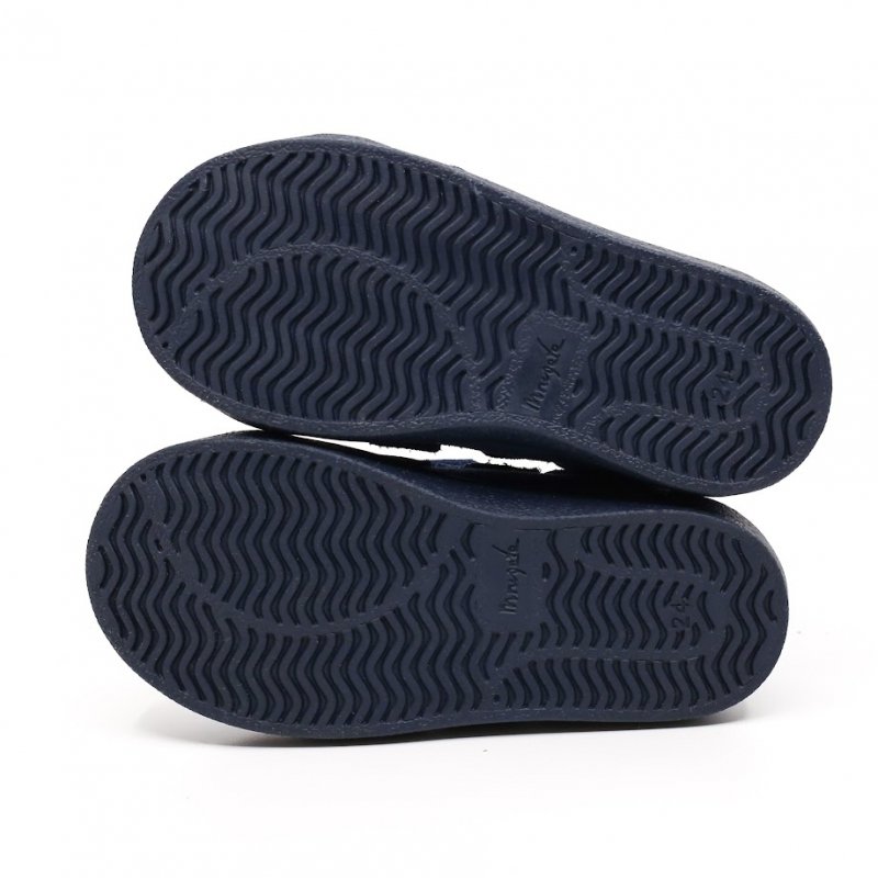 Trzewiki Mrugała MINI 0201/4-99 black na rzepy