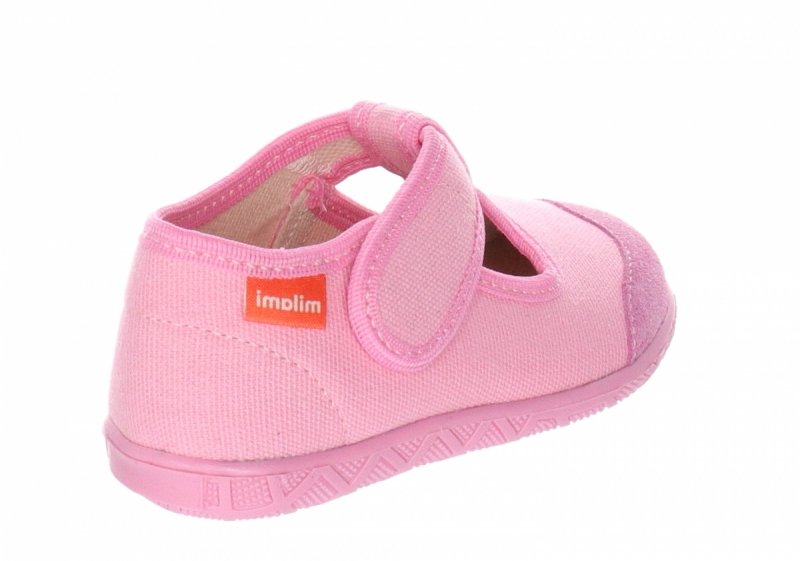  MILAMI 112-10 PINK kapcie dziewczęce różowe na rzep