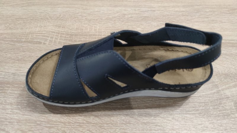 Sandały damskie PF0003KU granatowe 