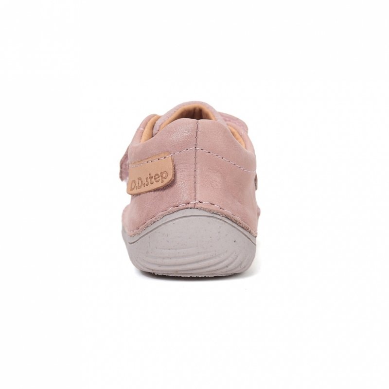 Trzewiki D.D.STEP BAREFOOT S073-61950CM Rose Gold na rzepy
