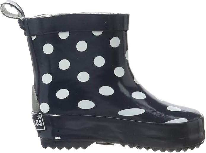 PLAYSHOES 180358 11-marine krótkie kalosze w grochy