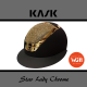 Kask Star Lady Chrome WG11 - KASK - black/gold Swarovski on the rock aureum - roz. 53-56