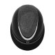 Kask Luxury Rhinestones - black/silver - EQUESTRO