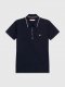 Koszulka polo damska HARLEM LOGO - Tommy Hilfiger Equestrian - desert sky