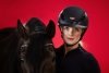 Kask ABUS AirLuxe SUPREME - Pikeur - black