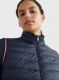 Kamizelka damska RE-DOWN - Tommy Hilfiger Equestrian - desert sky
