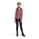 Kamizelka młodzieżowa Bella Reversible Insulated Gilet - Ariat - wild ginger ponies/mulberry