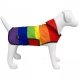 Derka dla psa Rain Coat - Spooks - rainbow 