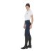 Legginsy damskie Classic Slim Fit Full Grip - EQUESTRO - navy