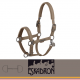 Kantar FAUX LEATHER DOUBLE PIN P Platinum 2025 - Eskadron - smoky taupe