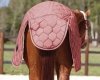 Derka stajenna podszyta misiem 600D Classy - QHP - dusty cedar