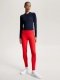 Legginsy damskie ELMIRA ALL-YEAR - Tommy Hilfiger Equestrian - fierce red