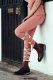 Legginsy jeździeckie damskie z filtrem UV CIANDRA - Horze - light mahogany