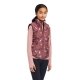 Kamizelka młodzieżowa Bella Reversible Insulated Gilet - Ariat - wild ginger ponies/mulberry
