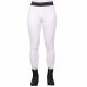 Legginsy jeździeckie damskie EDEN Competition Full Grip - QHP - white
