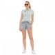 Koszulka damska EVI POLO SS22 - Spooks - powder mint