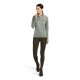 Bluzka damska SUNSTOPPER 2.0 - Ariat - hedge green doodle horse 
